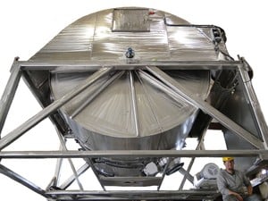 Sanitary Dry Blending in the Mk 8 Rollo-Mixer -Image