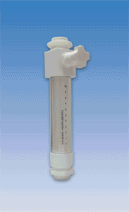 In-Line Single Tube PTFE Rotameter-Image