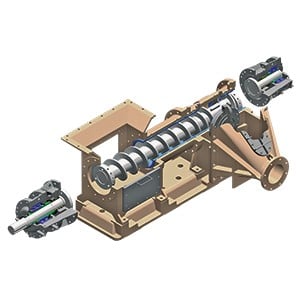 Fuller-Kinyon® M pump: 3-piece screw/Hot Swap assy-Image