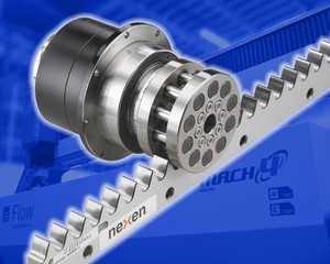 Nexen Roller Pinion System used in Flow Waterjet -Image