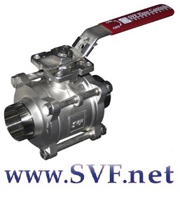 SVF CleanTECH 3-pc Sanitary Ball Valve-Image