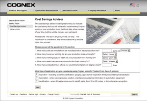 ON-LINE TOOL TO CALCULATE COST SAVINGS-Image