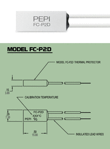 Model FC-P2D Economical Snap Action Thermostats-Image