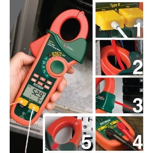 EX623 5-in-1 400A AC/DC Clamp Meter-Image