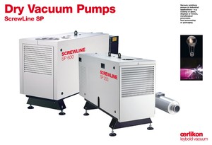 ScrewLine Dry Compression Vacuum Pump for Oxygen-Image