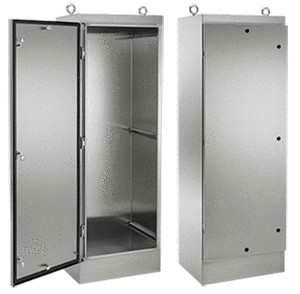 Single Door Free Stand SS Enclosures-Image