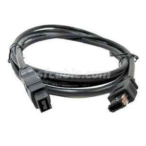 9-pin to 6-pin IEEE-1394 FireWire® 800/400 Cable-Image