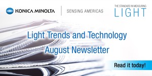 Konica Minolta Sensing August Newsletter is here. -Image