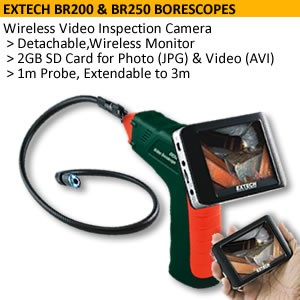Wireless Inspection Camera/Borescope+Free Receiver-Image