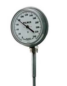Rigid Dial Thermometer Mercury Actuated-Image