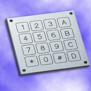 Standard 4x4 Piezo keypad-Image