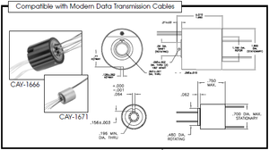 CAY-1666/1671 Mini-Capsule Slip-Ring Assemblies-Image