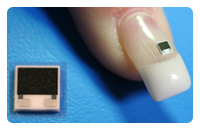 World’s Smallest Capacitive Humidity Sensor -Image