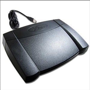 X-keys® USB Foot Pedal -Image