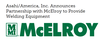 Partnership w/McElroy to Provide Welding Equipment-Image