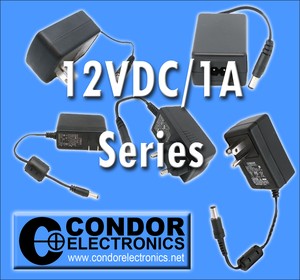 12VDC/1A External Power Supply Series-Image