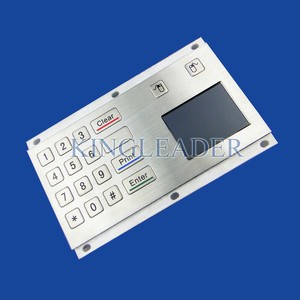 16keys metal keypad with touchpad-Image
