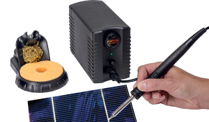 Soldering with lower stresses on Solar Cells-Image