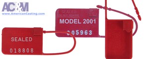 Self-Locking Plastic Padlock Seal -Image