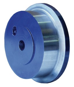 Machined Steel Flanged Wheels to Move Huge Loads-Image