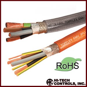 RoHS Compliant: Servo & VFD Power Cables-Image