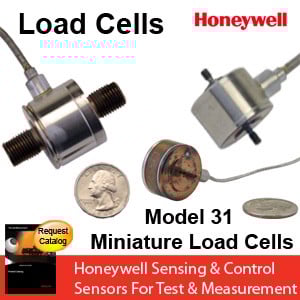 Honeywell Model 31 Miniature Load Cell -Image