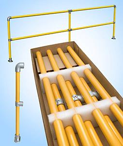 Kwik Kit® Safety Railing Kits are Easy to Install-Image