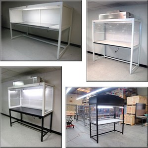 Laminar Flow HEPA Workstation - Model LF-102P-Image