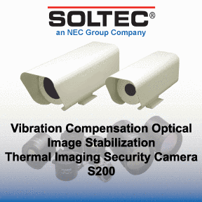 IR Security Camera w/ Vibration Compensation Lens-Image