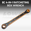 Model 8C 4-in-1 Ratcheting Box Wrench-Image