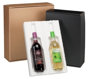 Pre-Assembled Side Load Wine Bottle Shippers -Image