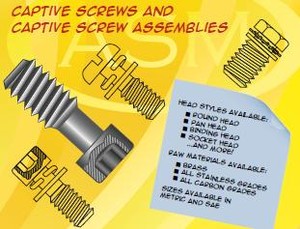 1-2 week delivery Captive Screws Standard/Custom-Image
