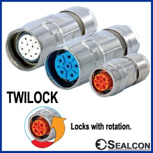 TWILOCK Signal & Power Connectors w/ Polygon Lock-Image