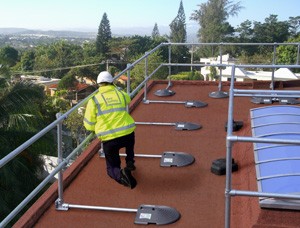 KeeGuard Roof Railings with PVC Counterbalances-Image