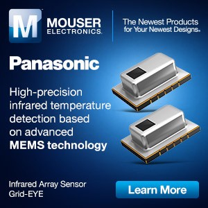 MEMS Sensors for Industrial/Auto Design at Mouser-Image