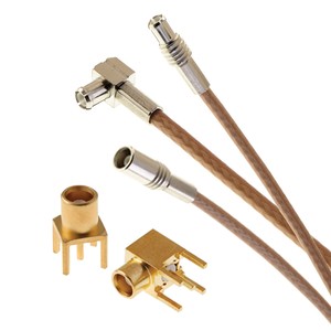 NON-MAGNETIC MCX CONNECTORS SAVE SPACE IN MRI-Image