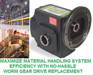 Worm Gear Replacement Drive - Energy Savings-Image