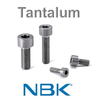 NBK's Tantalum Hex Socket Head Screws-Image