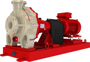 ANSI-ASME B73.1 Horizontal fiberglass pumps-Image