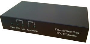 EOC-0101x A media converter for Coax to RJ-45-Image
