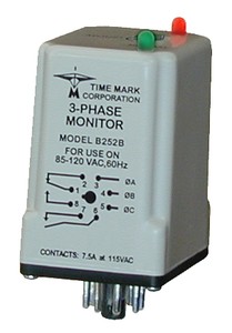 Model 252 - 3-Phase Monitor www.Time-Mark.com-Image
