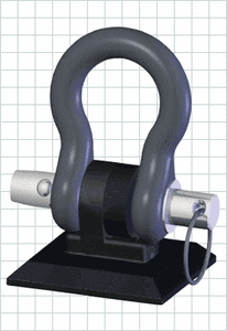 Scissor-Lok Plate Lifting Hoist Ring System -Image