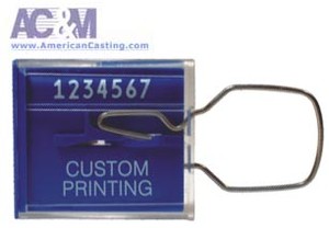 Clear Plastic Tamper-Evident Seal - Model XPC-2-Image