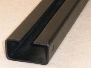 Gauge roll formed and powder coated profile.-Image
