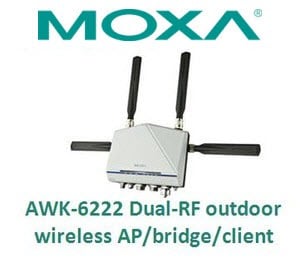 Advanced Wireless AP/ Bridge/ Client - AWK-6222-Image