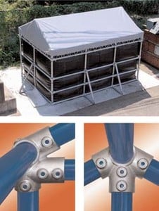 Ridge and Eaves Style Structural Slip-On Fittings -Image