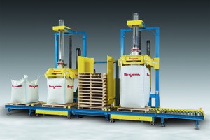 Dual Bulk Bag Filling System with Pallet Dispenser-Image