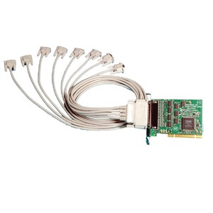 8 Port RS232 PCI Serial Port Card DB9-Image