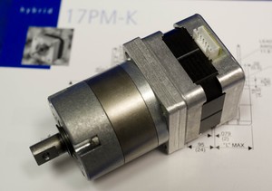 NMB Precision Geared Hybrid Stepper Motor, -Image