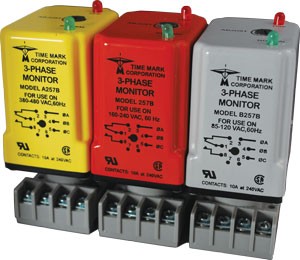 Model 257 - 3-Phase Monitor www.Time-Mark.com-Image